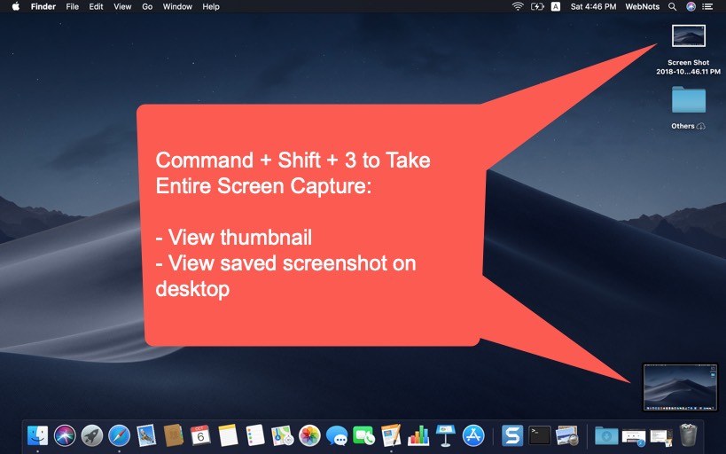 mac control for screenshot